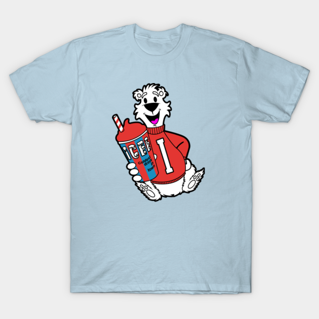 Icee Drink Bear Mascot Icee Drink T Shirt Teepublic 5735